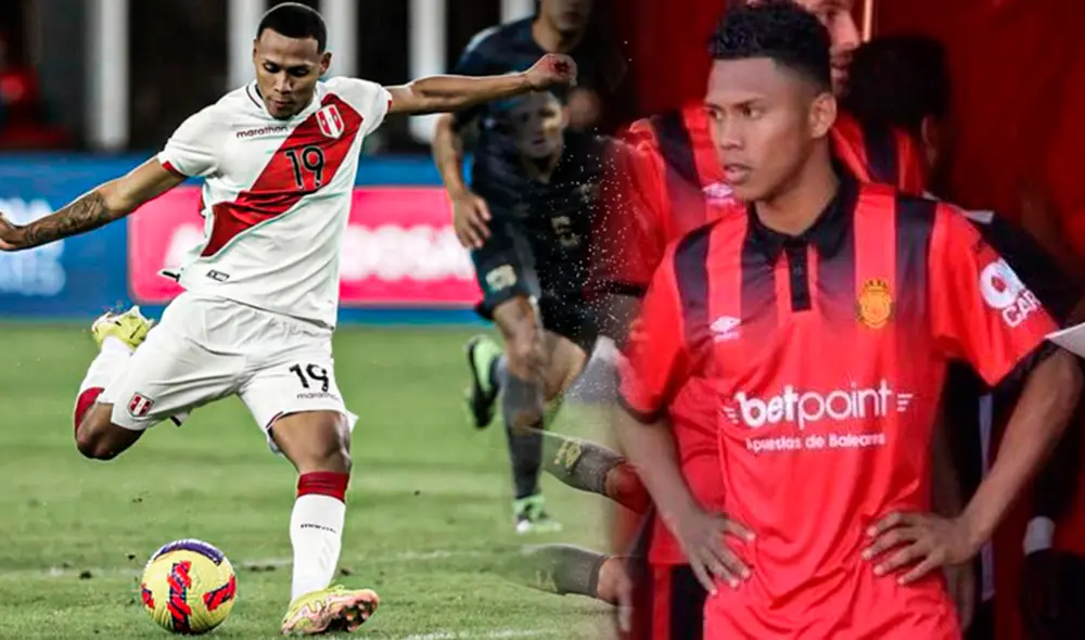 Bryan Reyna se inició en la Academia Cantolao y luego fichó por el Mallorca a los 18 años. Foto: composición GLR/FPF