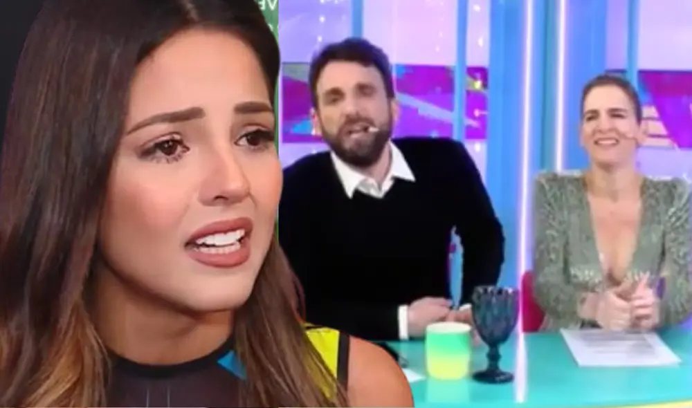 Rodrigo González y Gigi Mitre emitieron comentarios sobre el romance de Luciana Fuster y Patricio Parodi en el programa "Amor y fuego". Foto: composición LR / Captura de Willax/ Captura de América Rodrigo González y Gigi Mitre emitieron comentarios sobre el romance de Luciana Fuster y Patricio Parodi en el programa "Amor y fuego". Foto: composición LR / Captura de Willax/ Captura de América