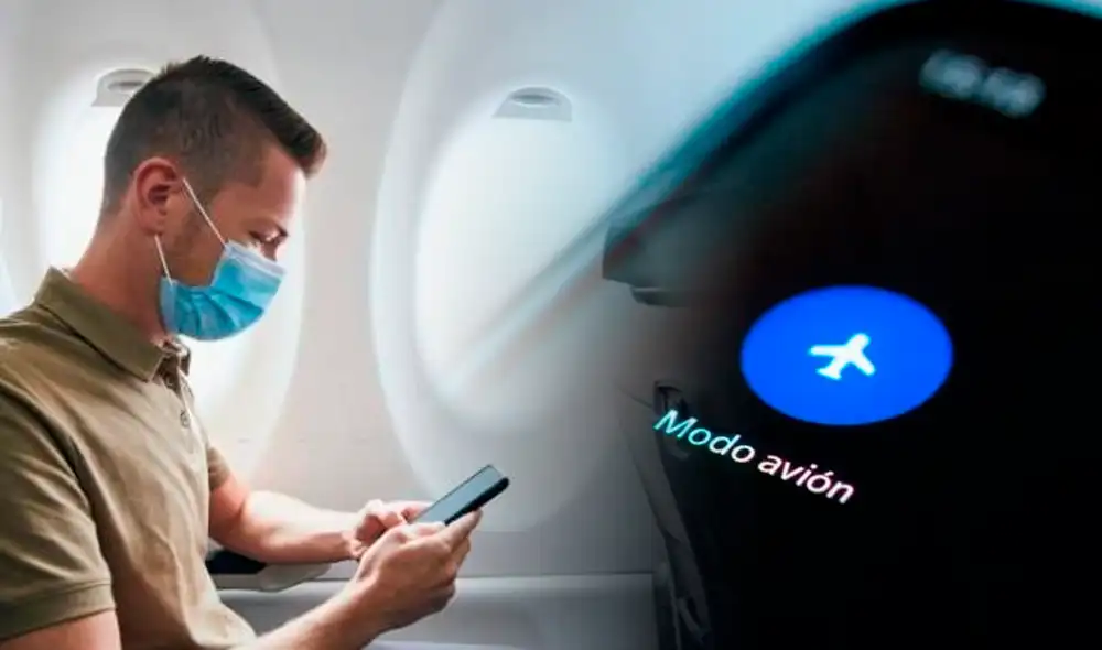Un experto en aviación dio a conocer las principales razones por las que se debe colocar el celular en modo avión cuando viajamos. Foto: composición LR/Andro4all