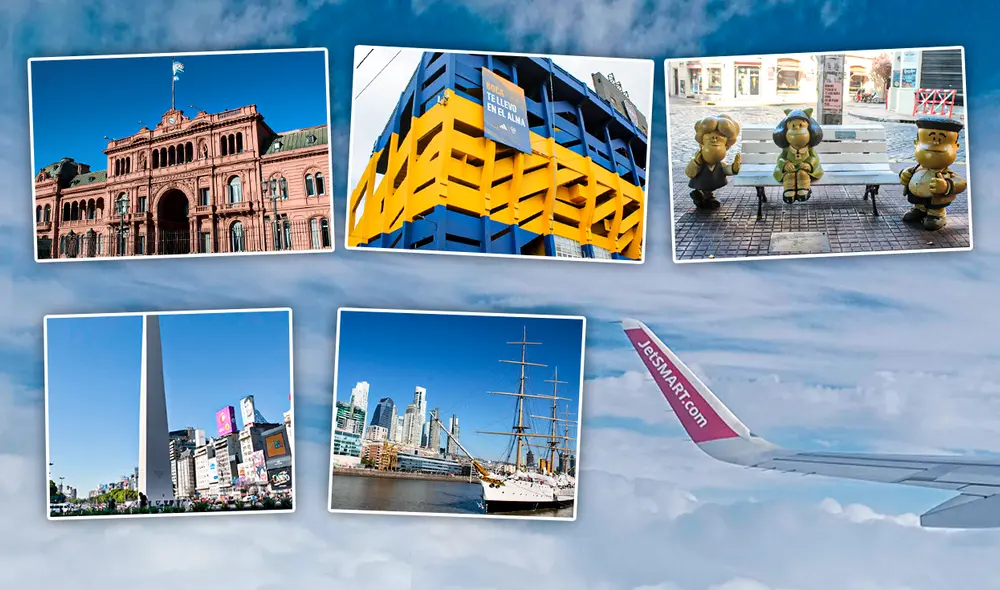 Conoce qué lugares debes conocer en Buenos Aires y cómo llegar a cada uno. Foto: composición Jazmin Ceras / LR