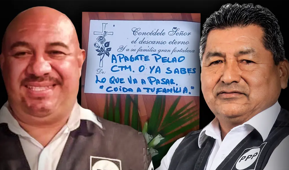 El último martes y este miércoles, Javier Luna y Julio Enciso han denunciado que son víctimas de amenazas. Foto: composición Fabrizio Oviedo/Javier Luna El último martes y este miércoles, Javier Luna y Julio Enciso han denunciado que son víctimas de amenazas. Foto: composición Fabrizio Oviedo/Javier Luna