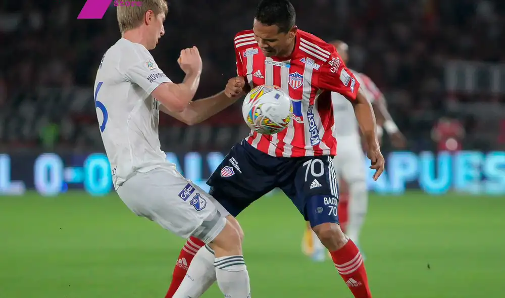 Ambas escuadras vienen empatando al término del primer tiempo. Foto: Junior/Twitter Ambas escuadras vienen empatando al término del primer tiempo. Foto: Junior/Twitter