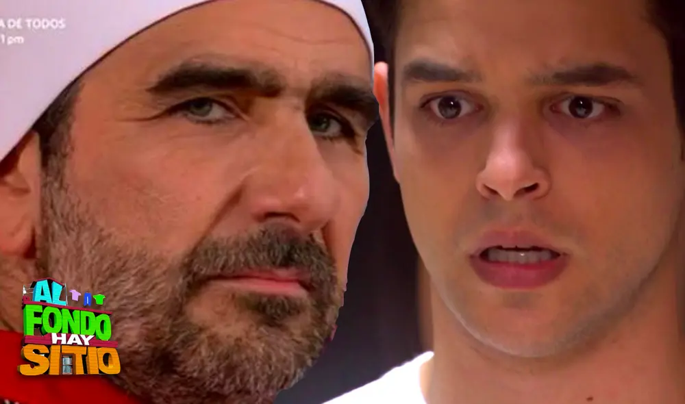 En el reciente capítulo de "Al fondo hay sitio", Diego no ha dejado pasar la oportunidad para humillar a su hijo Cristóbal. Foto: composición LR/América TV