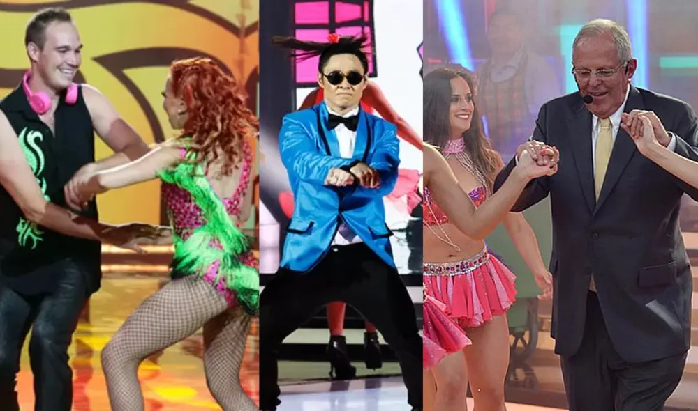 Un gran número de políticos se animaron a pisar la pista de baile de "El gran show". Foto: Composición La República/El gran show/Instagram