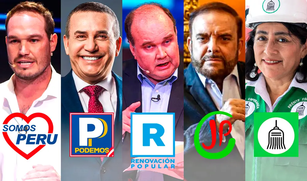 Conoce todo sobre los cierres de campaña a los candidatos a la alcaldía de Lima. Foto: Composición La República