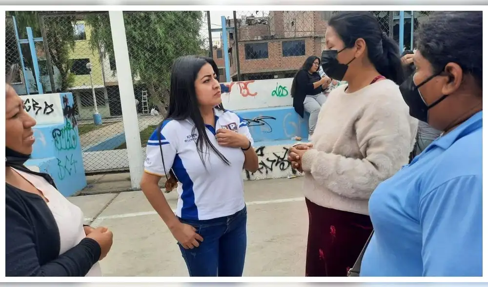 Candidata asegura que no tiene temor de enfrentar a las mafias que operan en el Callao. Foto: Cortesía Candidata asegura que no tiene temor de enfrentar a las mafias que operan en el Callao. Foto: Cortesía