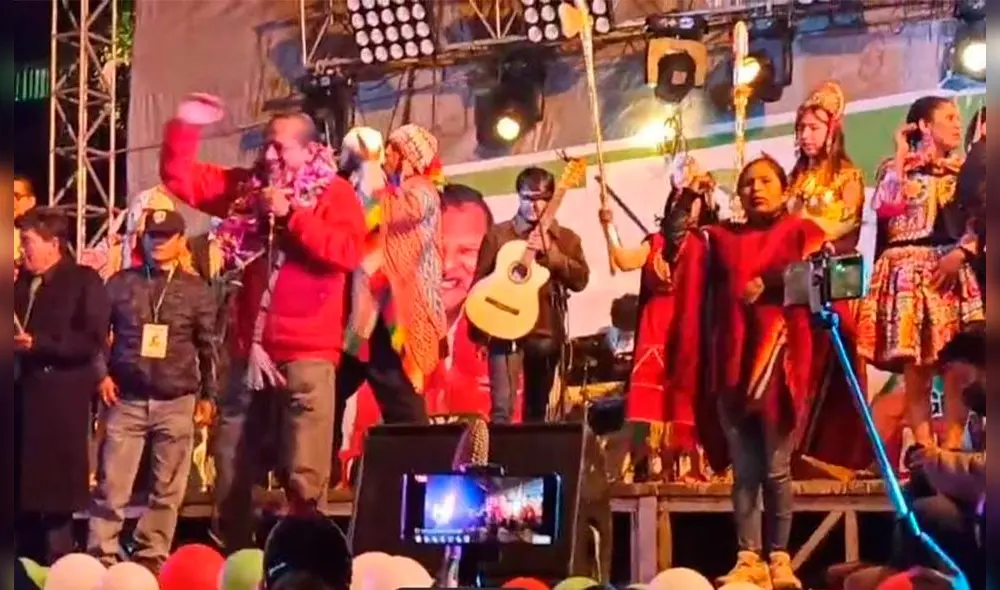 Cierre de campaña Movimiento Regional Inka Pachacutec. Foto: Alexander Flores La República.