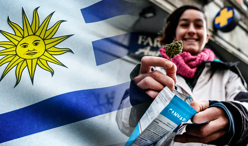 La venta de cannabis para uso recreativo en farmacias comenzó en julio de 2017 | Foto: Marca País Uruguay | Composición: La República La venta de cannabis para uso recreativo en farmacias comenzó en julio de 2017 | Foto: Marca País Uruguay | Composición: La República