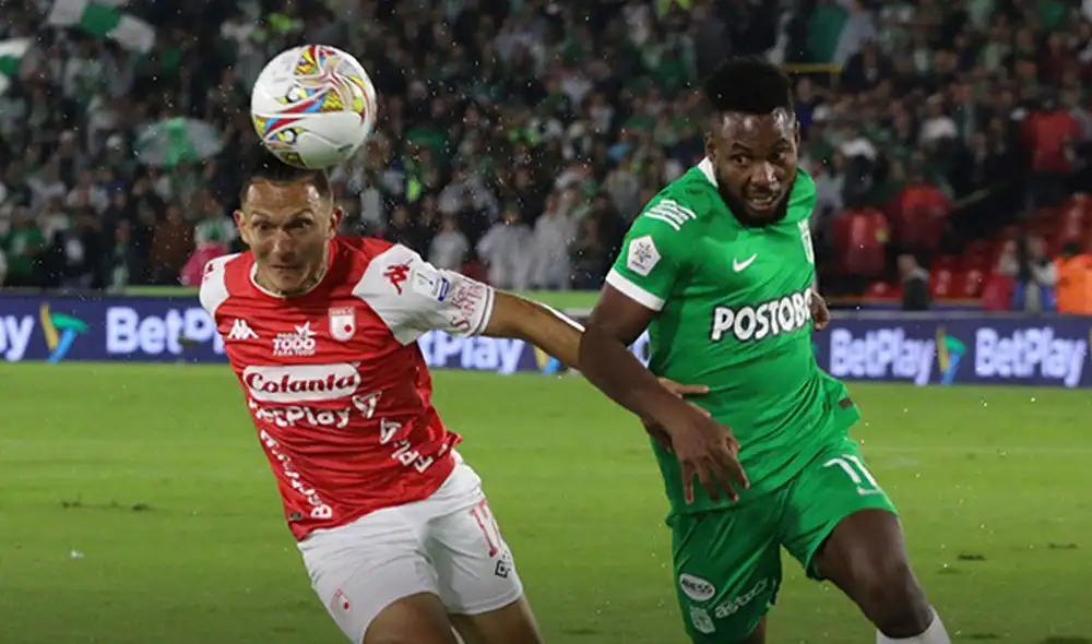 Independiente Santa Fe vs. Atlético Nacional se miden en El Campín por la Liga BetPlay de Colombia. Foto: Santa Fe Independiente Santa Fe vs. Atlético Nacional se miden en El Campín por la Liga BetPlay de Colombia. Foto: Santa Fe