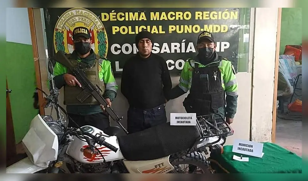 Puno. Juan Carlos Masco Vilcapaza debe rendir cuentas ante las autoridades por la muerte de un policía. Foto: PNP Puno. Juan Carlos Masco Vilcapaza debe rendir cuentas ante las autoridades por la muerte de un policía. Foto: PNP
