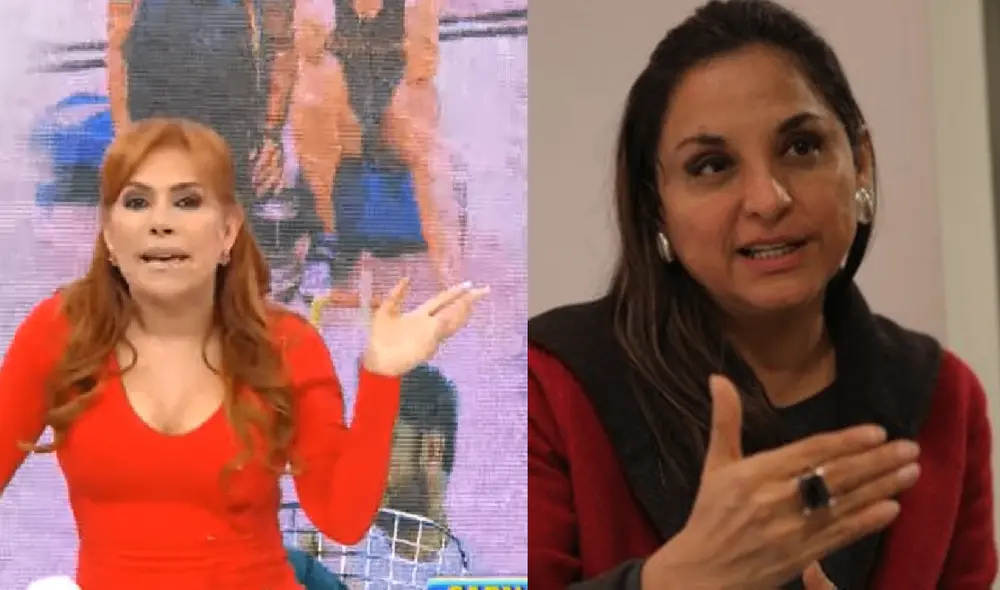 Magaly Medina comenta quién reemplazará a Rosana Cueva en Panamericana Televisión. Foto: Screenshot de "Magaly TV, la firme"/Archivo LR Magaly Medina comenta quién reemplazará a Rosana Cueva en Panamericana Televisión. Foto: Screenshot de "Magaly TV, la firme"/Archivo LR