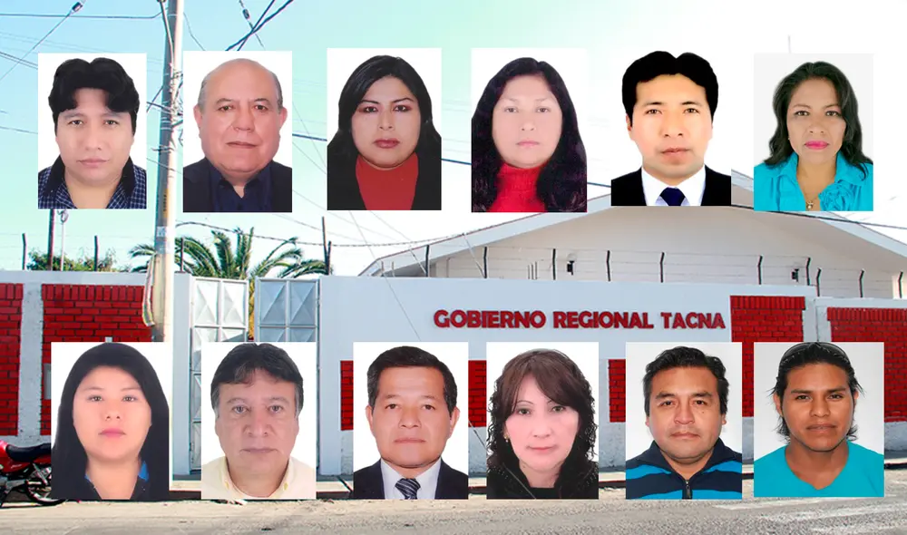 Candidatos al Gobierno Regional de Tacna. Foto: composición La República / JNE