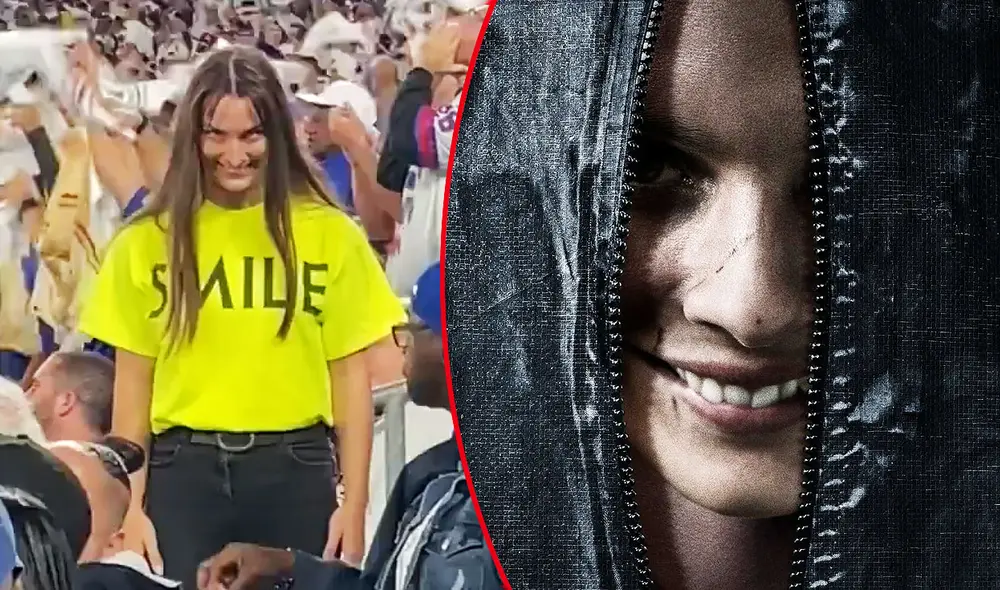 "Sonríe" está dirigida por Parker Finn y protagonizada por Sosie Bacon. Foto: composición LR / Paramount Pictures