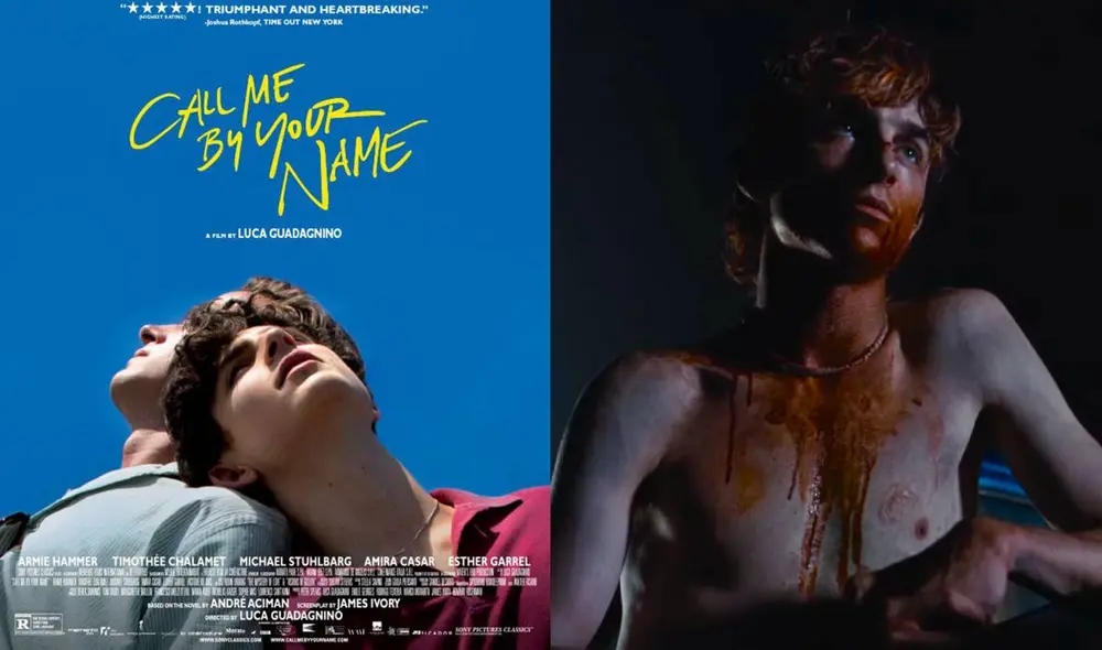 Timothée Chalamet y Taylor Russell protagonizan "Blood and all", del mismo director de "Call me by your name". Foto: composición/Warner Bros.