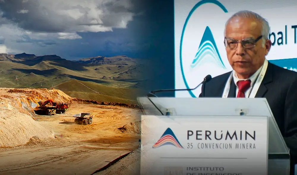 Premier Aníbal Torres busca que se siga invirtiendo en exploración minera. Foto: composición LR