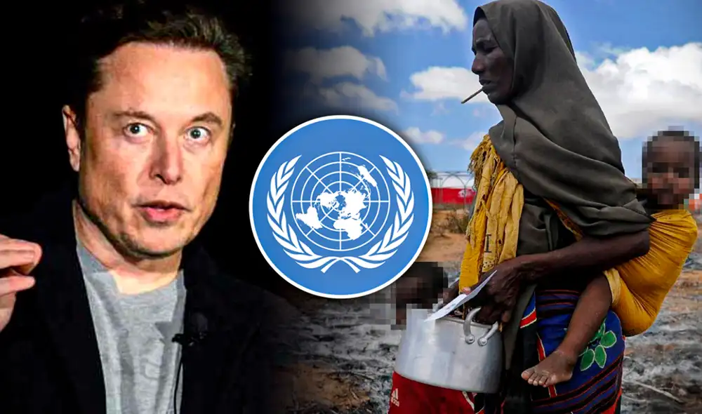 Elon Musk recibió la solicitud de un representante de la ONU de donar parte de su dinero para ayudar a combatir el hambre mundial en 2021. Foto: composición LR/AFP