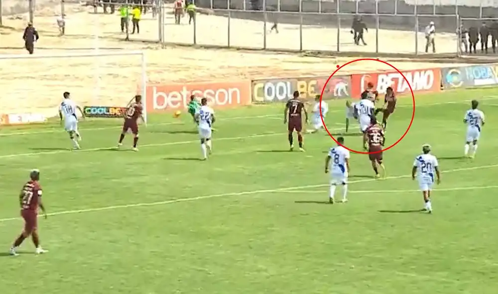 Quintero es titular en Universitario. Foto: captura de GolPerú Quintero es titular en Universitario. Foto: captura de GolPerú