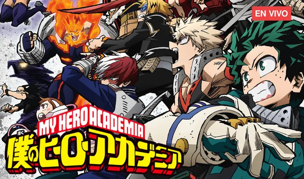 "My Hero Academia" vuelve en octubre. Foto: Crunchyroll "My Hero Academia" vuelve en octubre. Foto: Crunchyroll