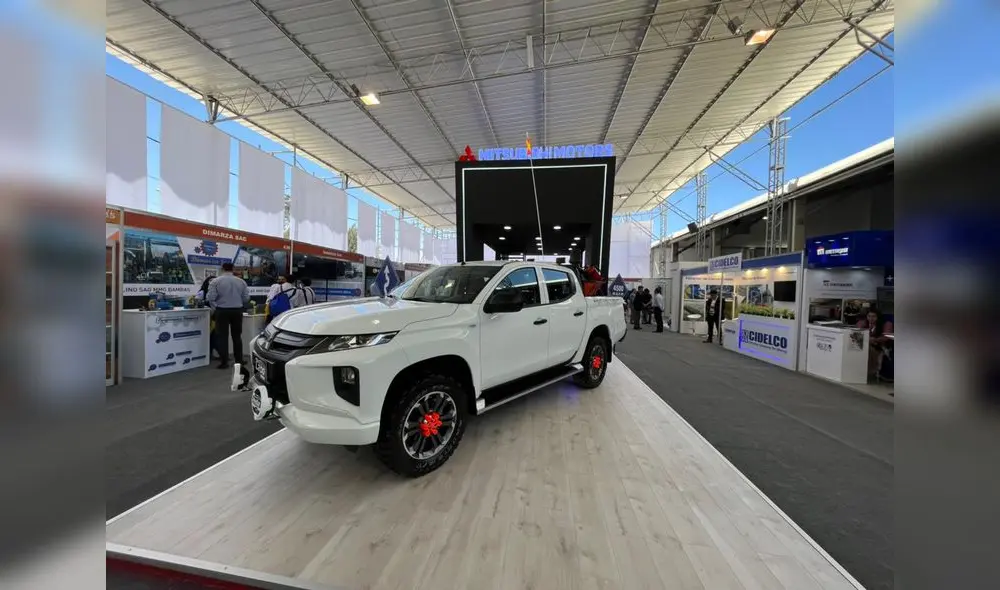 La pick-up L200 Mining Edition, de Mitsubishi Motors. Foto: La República