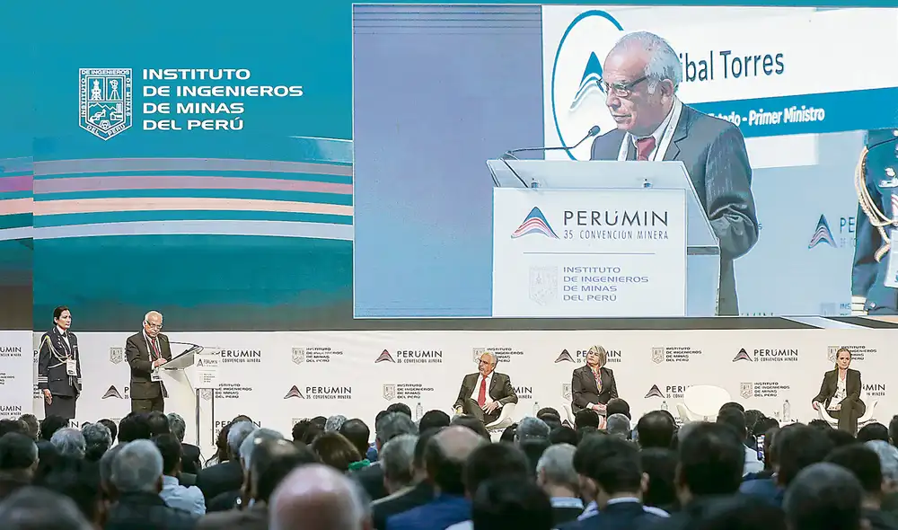 Objetivo. En línea con el plan de reactivación económica, el presidente del Consejo de Ministros ofreció condiciones para apuntalar inversiones mineras. Foto: difusión