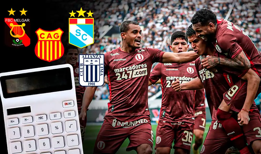 Universitario pelea el campeonato Clausura con Alianza Lima, Melgar, Sporting Cristal y Atlético Grau. Foto: composición Jazmin Ceras/GLR