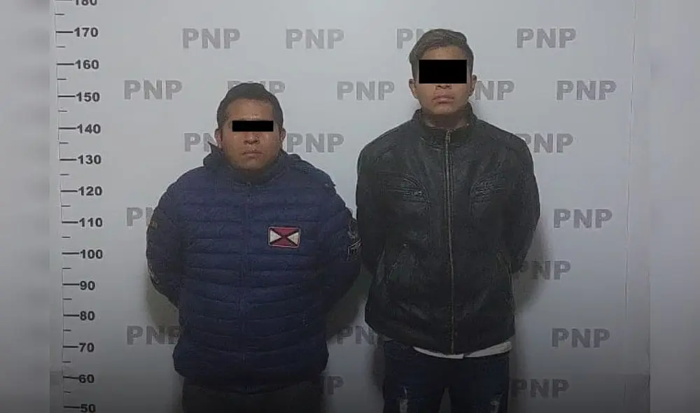 Fueron llevados a comisaría de Wichanzao para continuar con investigaciones. Foto: PNP Fueron llevados a comisaría de Wichanzao para continuar con investigaciones. Foto: PNP