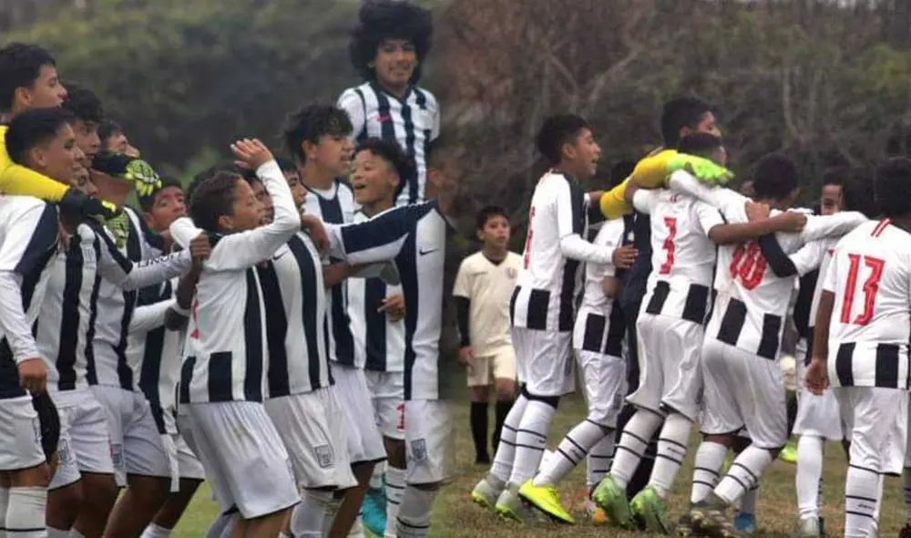 Las categorías menores de los blanquiazules se llevaron todas las alegrías del torneo realizado por la 'U'. Foto: composición/Facebook Alianza Lima Los Potrillos