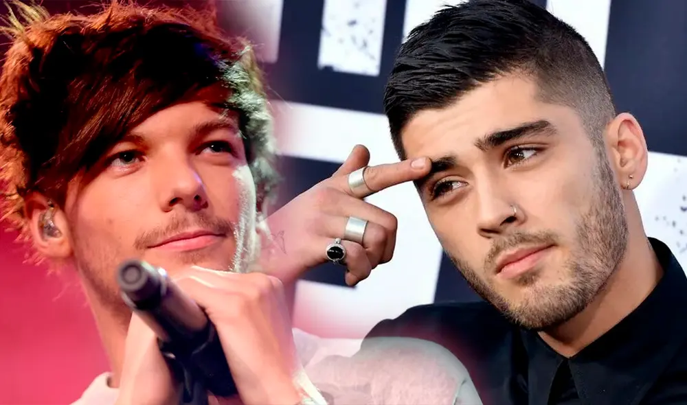 La amistad de Louis Tomlinson y Zayn Malik se vio resquebrajada tras la salida de este último de One Direction. Foto: composición LR/AFP/difusión
