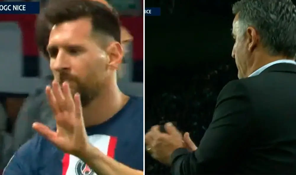 Lionel Messi llegó a los siete tantos con la camiseta del PSG esta temporada. Foto: captura/ESPN Lionel Messi llegó a los siete tantos con la camiseta del PSG esta temporada. Foto: captura/ESPN