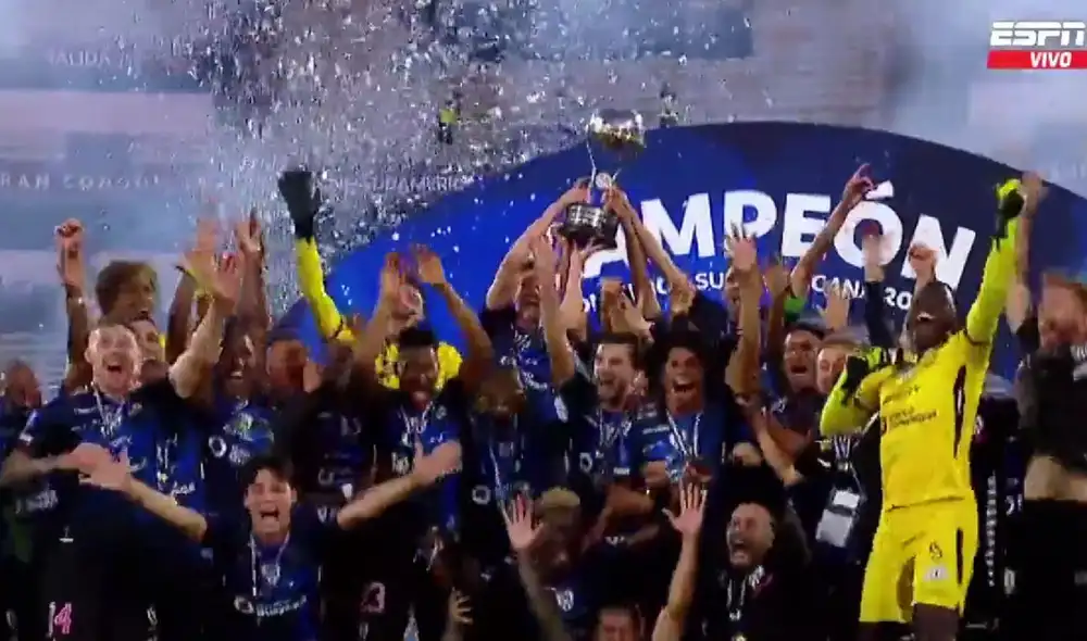 IDV campeón 2022. Foto: captura ESPN IDV campeón 2022. Foto: captura ESPN