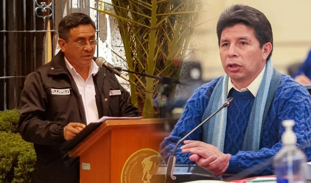 Ministro del Interior y presidente, Pedro Castillo. Foto: Composición La República/Presidencia Ministro del Interior y presidente, Pedro Castillo. Foto: Composición La República/Presidencia