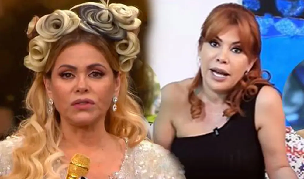 Gisela Valcárcel recordó malos momentos que vivió años atrás y que se perjudicaron por las críticas de Magaly Medina. Foto: captura/América TV/ATV