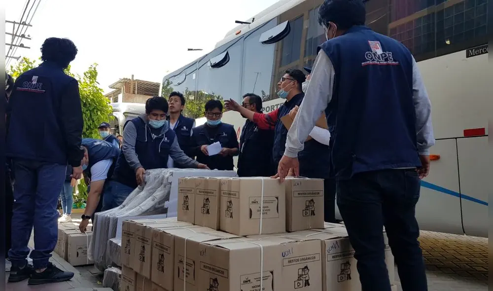 ODPE movilizó material.