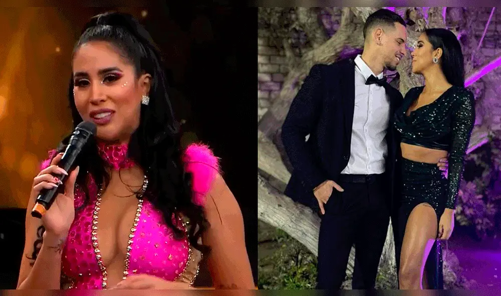 Melissa Paredes y Anthony Aranda se conocieron en "Reinas del show". Foto: composición LR/América TV/Instagram/Melissa Paredes
