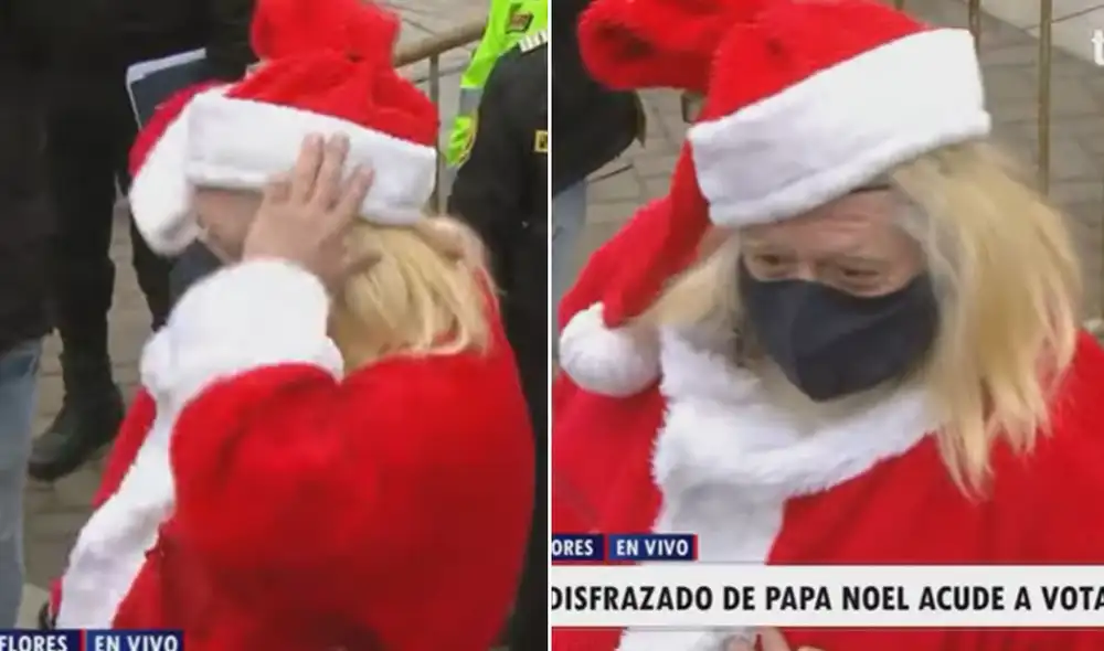 Miles de usuarios quedaron impresionados al ver este peculiar hecho durante las elecciones 2022. Foto: composición LR/Captura de TVPerú