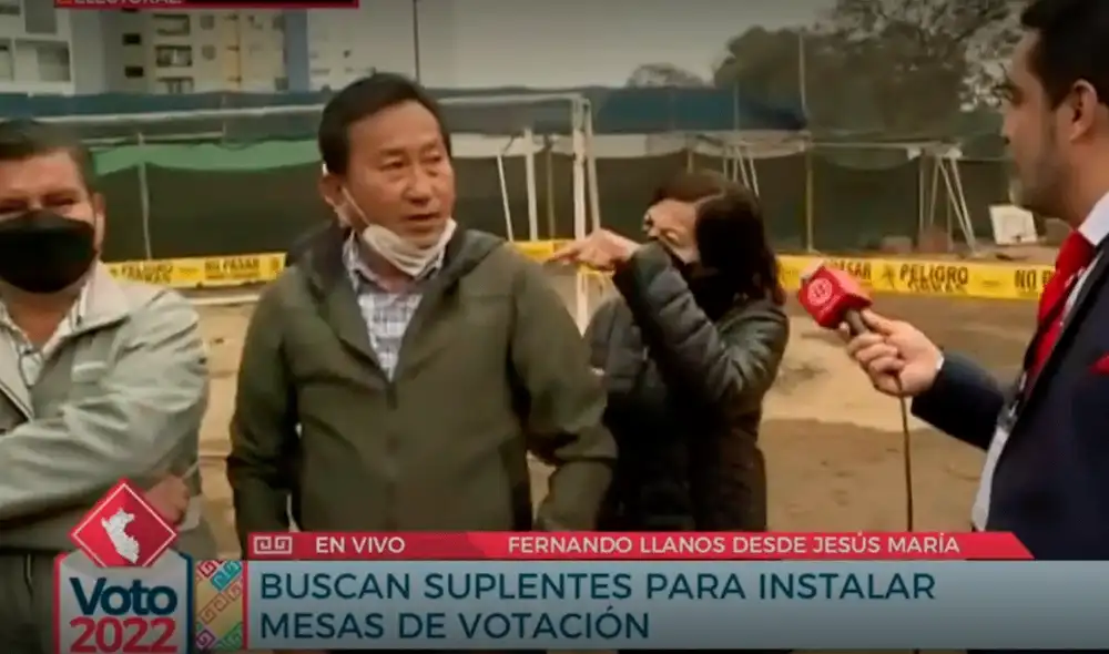 Ciudadanos mencionaron sus excusas para no quedarse en su local de votación como miembros de mesa. Foto: captura de América TV