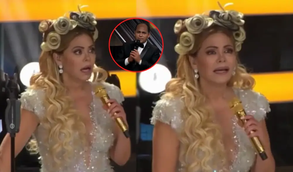 Gisela estrenó nueva temporada de "El gran show". Foto: Composición LR/ captura de América Gisela estrenó nueva temporada de "El gran show". Foto: Composición LR/ captura de América