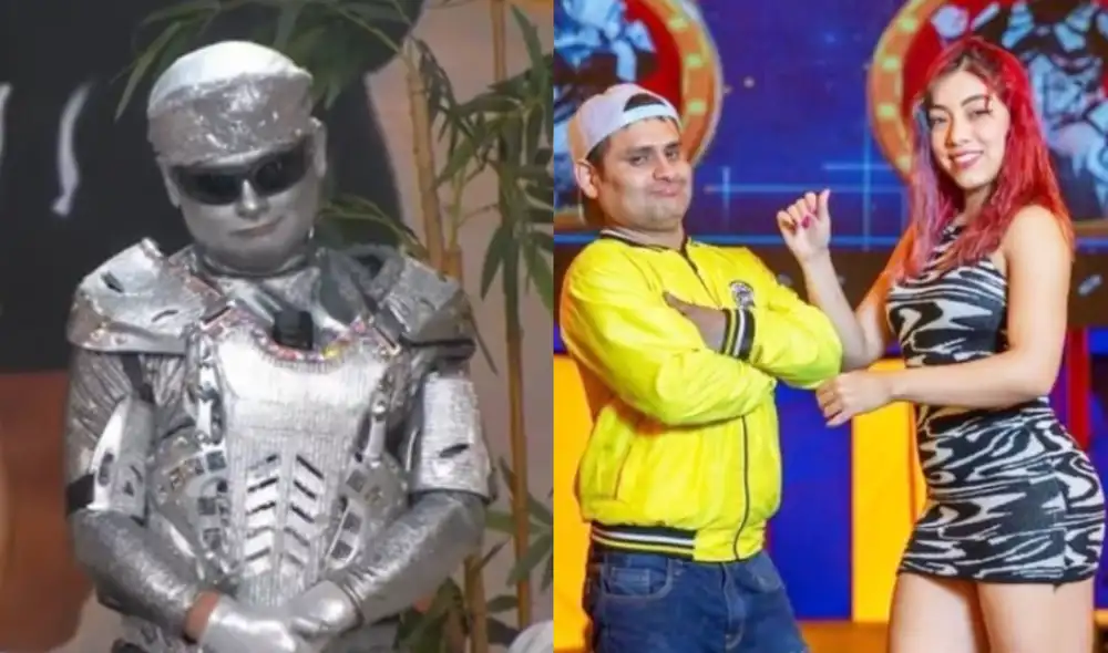 Robotín habla sobre el fin de su romance con Robotina. Foto: composición LR/Instagram/captura de América TV