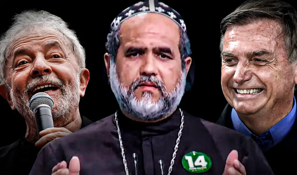 El padre Kelmon, de 45 años, nació en Acajutiba, Bahía, y pertenece al Movimiento Conservador Cristiano. Foto: composición LR/ Jazmin Ceras/ AFP El padre Kelmon, de 45 años, nació en Acajutiba, Bahía, y pertenece al Movimiento Conservador Cristiano. Foto: composición LR/ Jazmin Ceras/ AFP