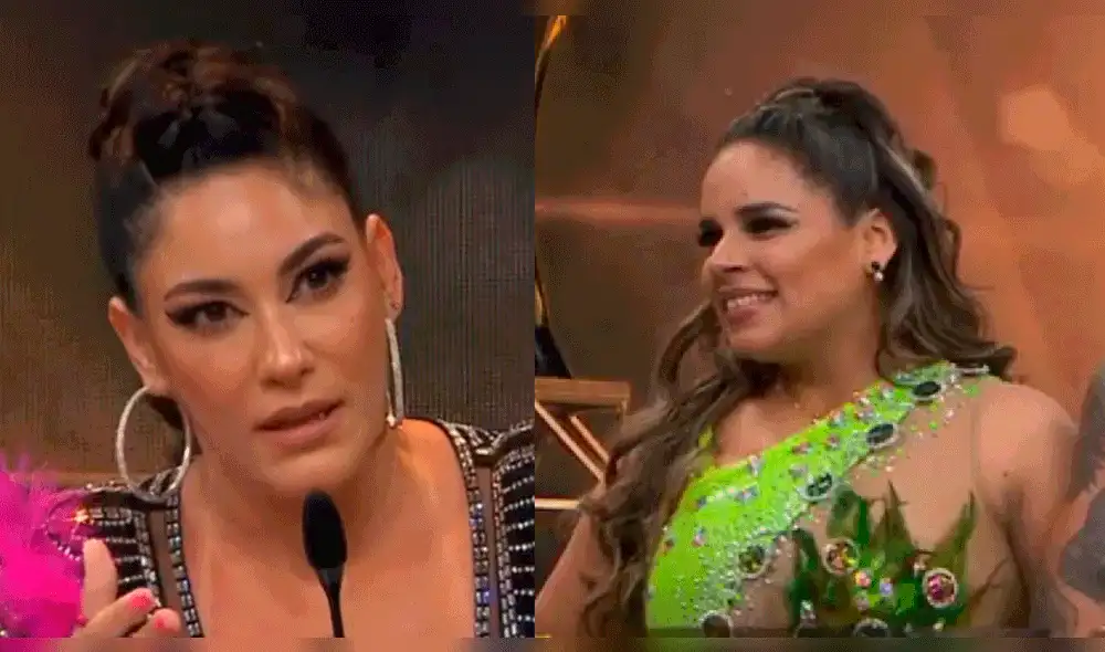 Tilsa Lozano habló con Giuliana Rengifo en "El gran show". Foto: composición LR/América TV Tilsa Lozano habló con Giuliana Rengifo en "El gran show". Foto: composición LR/América TV