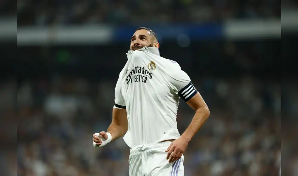 Benzema se falló un penal en el partido entre Real Madrid y Osasuna. Foto: EFE