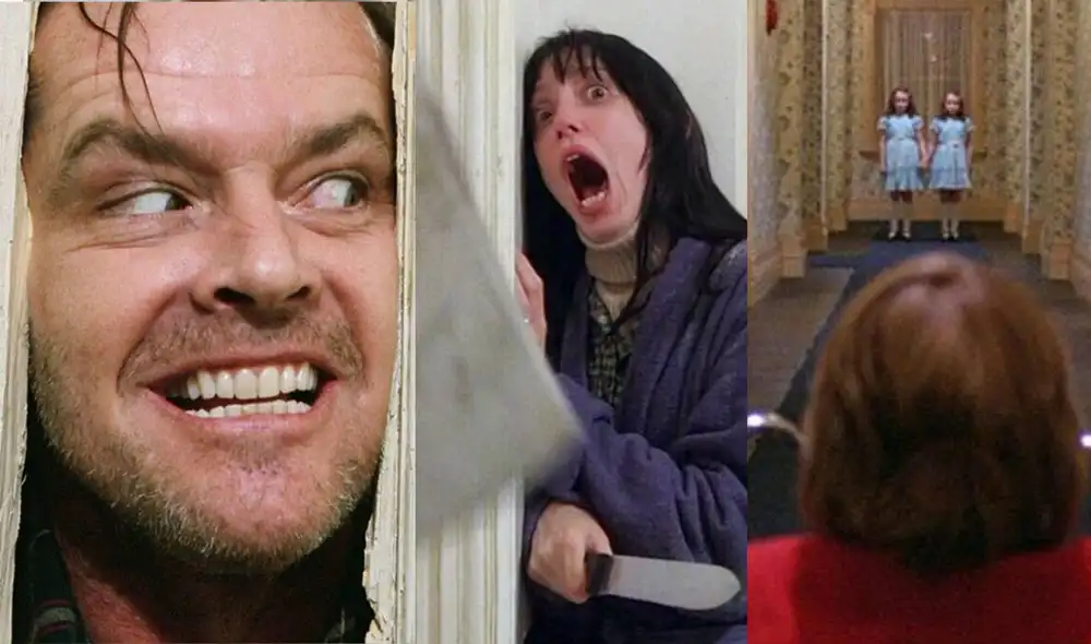"The shining", también conocida como "El resplandor", está basada en la novela de Stephen King. Foto: composición LR / Warner Bros