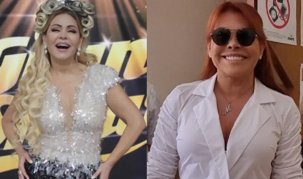 La 'Señito' criticó duramente a la conductora de ATV. Foto: composición LR/ Gisela Valcárcel/ Magaly Medina/ Instagram