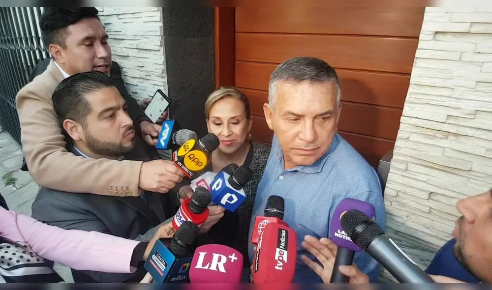 Urresti declaró por primera vez tras las elecciones. Foto: Grace Mora/URPI-LR Urresti declaró por primera vez tras las elecciones. Foto: Grace Mora/URPI-LR