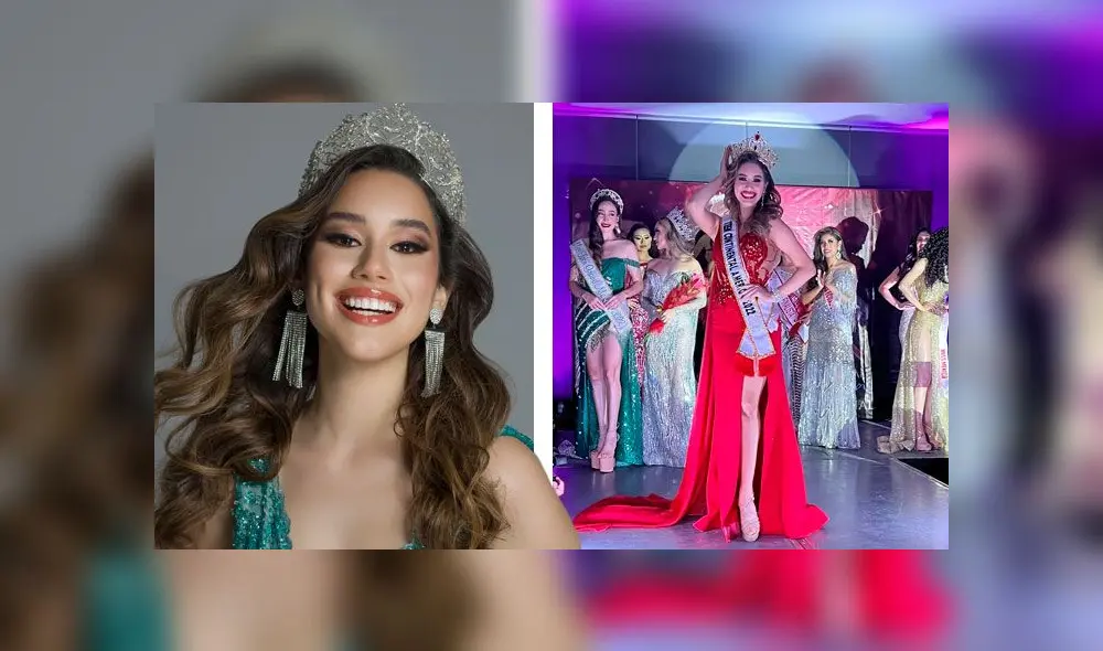 Daniela Mendieta es la sucesora de Ariana Guedes como Miss Teen Continental América International 2022. Foto: Daniela Mendieta/Instagram