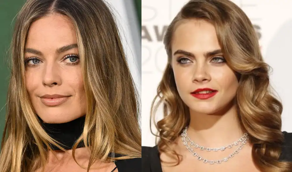 Margot Robbie y Cara Delevingne estuvieron recientemente en Argentina. Foto: composición LR/ AFP/ CNN