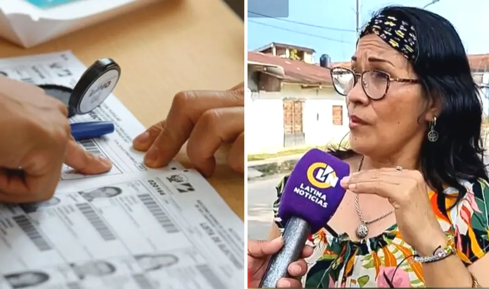 Elecciones 2022. La encargada electoral le manifestó que su pariente estaba en una “lista de personas fallecidas”. Foto: composición LR/ONPE/difusión/captura de "Latina noticias" Elecciones 2022. La encargada electoral le manifestó que su pariente estaba en una “lista de personas fallecidas”. Foto: composición LR/ONPE/difusión/captura de "Latina noticias"