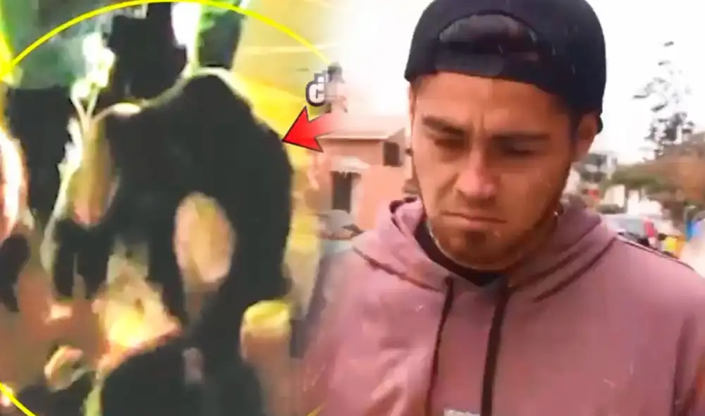 Rodrigo Cuba es ampayado con misteriosa joven. Foto: captura/Willax