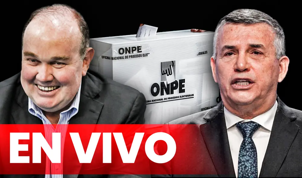 Rafael López Aliaga supera a Daniel Urresti al 97% de actas contabilizadas por ONPE. Foto: Fabrizio Oviedo/La República Rafael López Aliaga supera a Daniel Urresti al 97% de actas contabilizadas por ONPE. Foto: Fabrizio Oviedo/La República