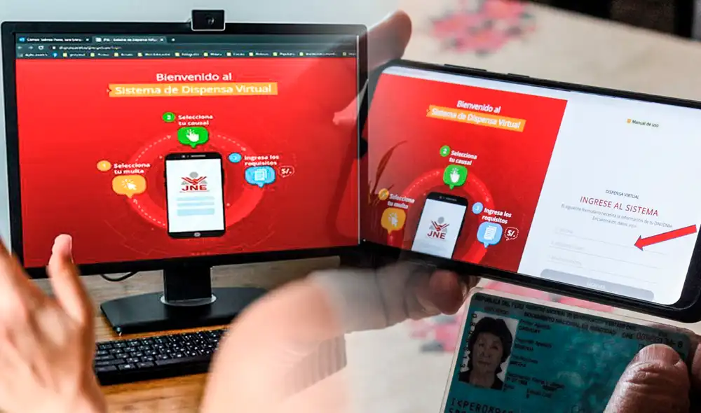 Dispensa electoral: JNE abrió su plataforma para que ciudadanos que no votaron o no fueron miembros de mesa soliciten su justificación. Foto: composición Fabrizio Oviedo/LR/El Peruano/Andina